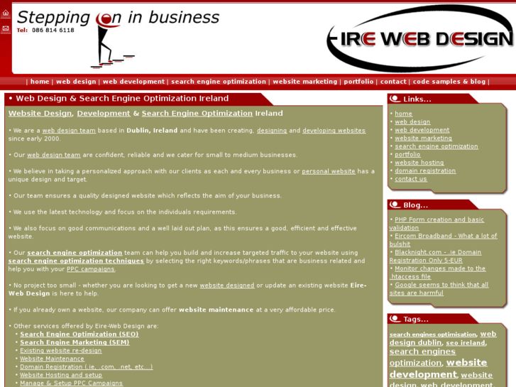 www.eire-webdesign.com