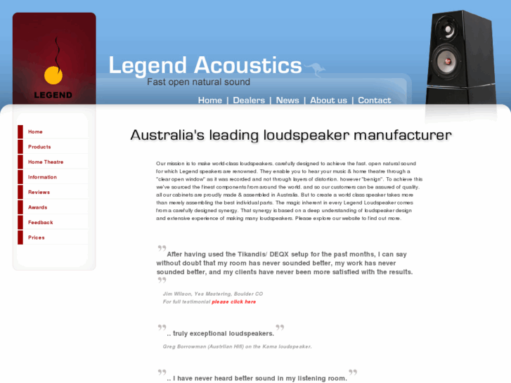 www.legendspeakers.com.au