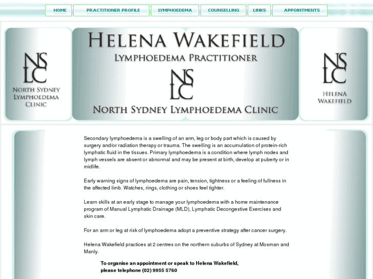 www.northsydneylymphoedemaclinic.com