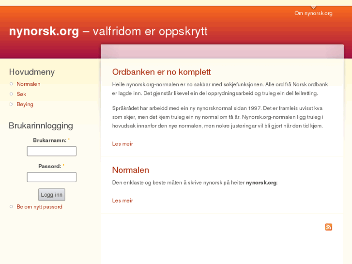 www.nynorsk.org