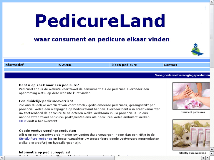 www.pedicureland.nl