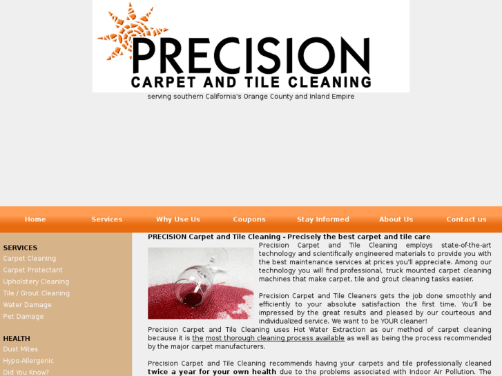 www.precisioncarpetandtilecleaning.com