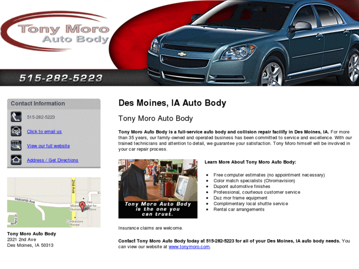 www.tonymoroautobody.com