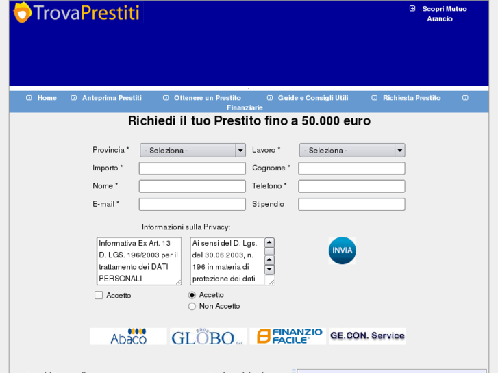 www.trovaprestiti.it