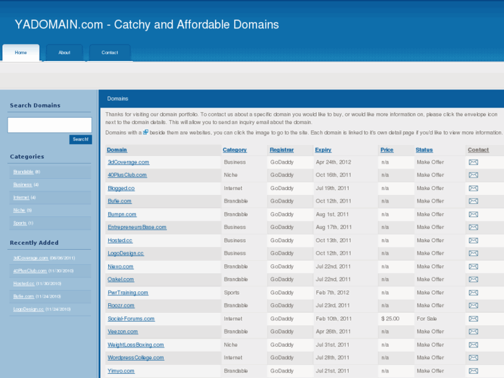 www.yadomain.com