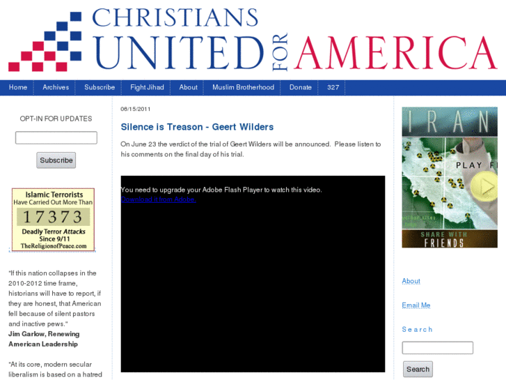 www.christiansunitedforamerica.com