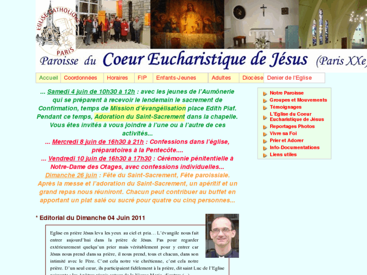 www.coeur-eucharistique.net