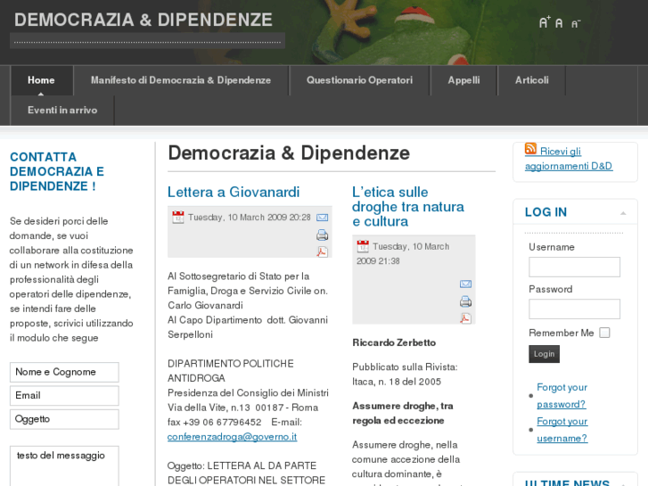 www.democraziadipendenze.org