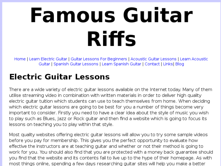 www.famousguitarriffs.com