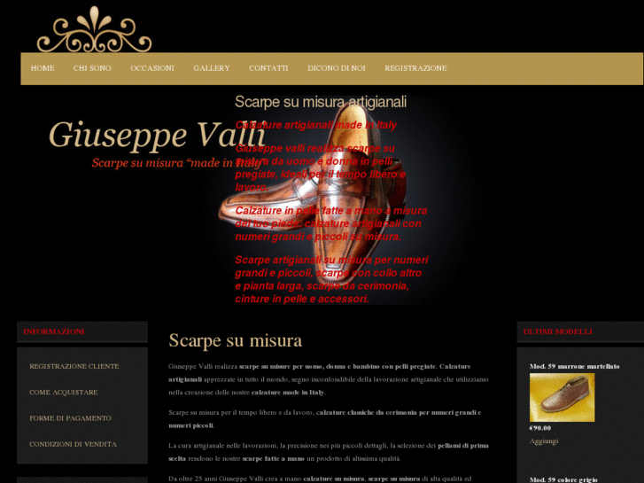 www.giuseppevalli.it