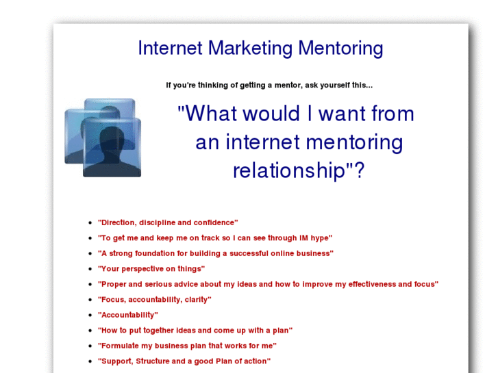 www.internetprofessionalsmentoring.com