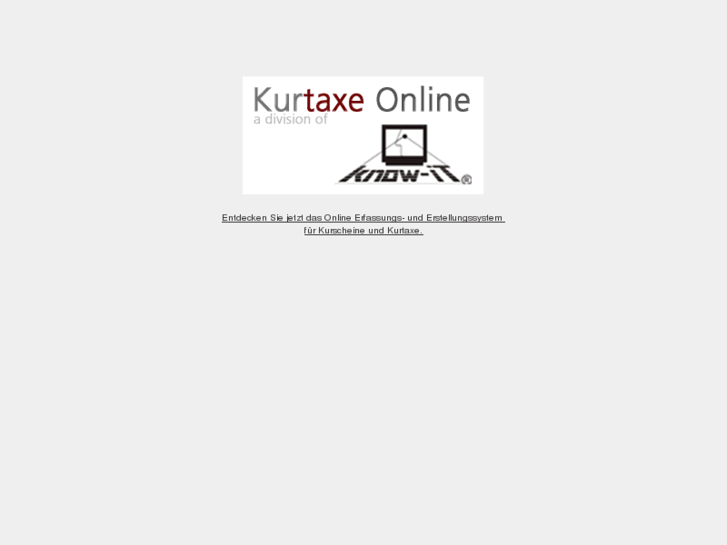 www.kurtaxe.com