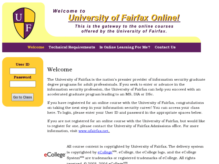 www.ufairfaxonline.net