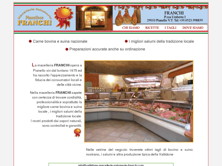 www.valtidone-macelleria-salumeria-franchi.com