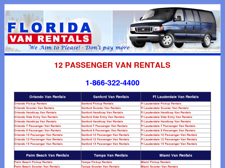 www.12passengervanrentals.com