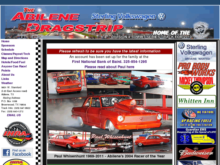 www.abilenedodgedragstrip.com