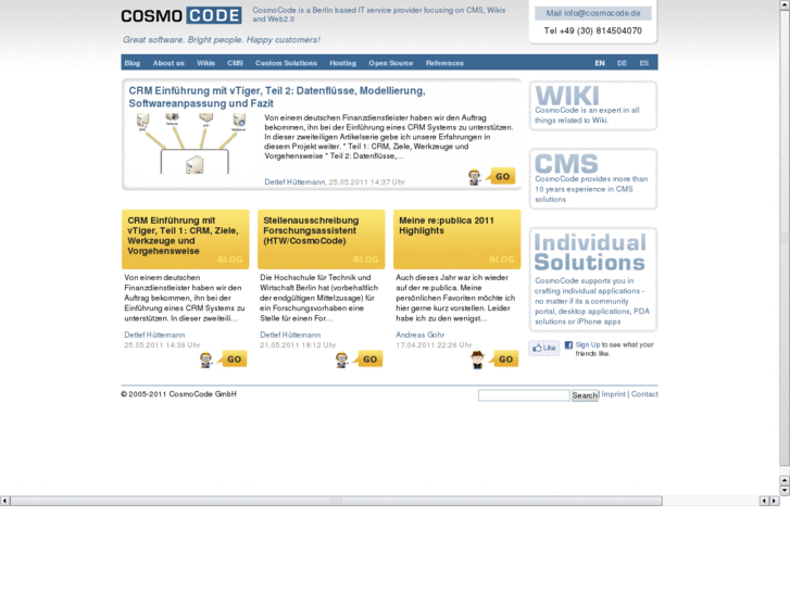 www.cosmocode.net