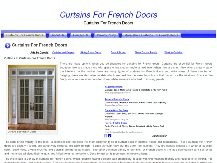 www.curtainsforfrenchdoors.org