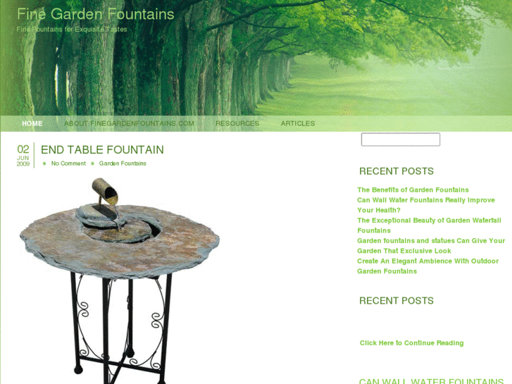 www.finegardenfountains.com