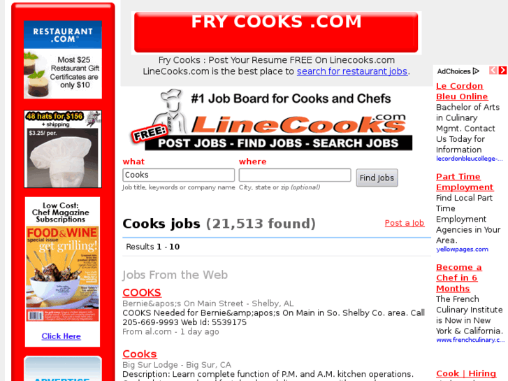 www.frycooks.com