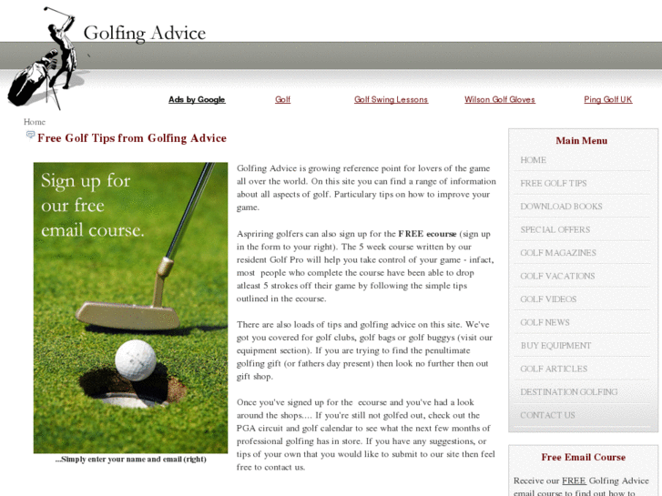 www.golfing-advice.com