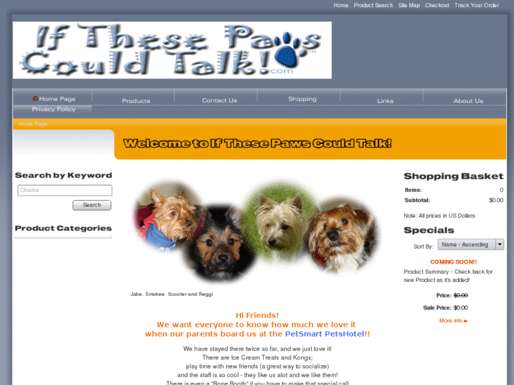 www.ifthesepawscouldtalk.com