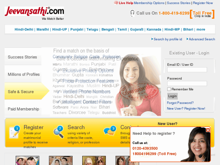www.jeevansathi.net