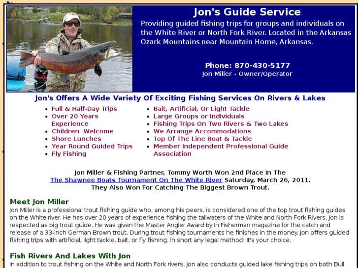 www.jonsguideservice.net