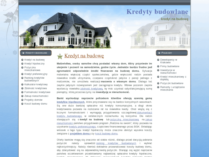 www.kredytbudowlany.eu