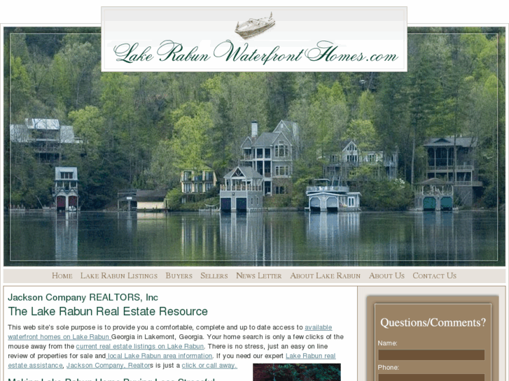 www.lakerabunlakefronthomes.com