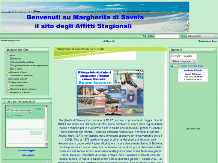 www.margheritadisavoia-locazioniestive.com