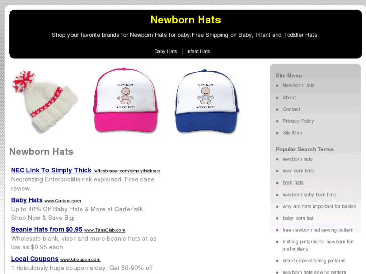 www.newbornhats.net