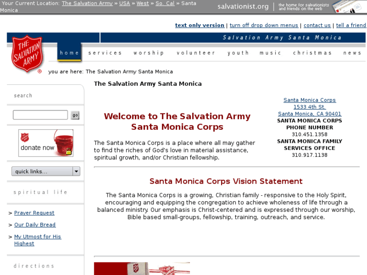 www.salvationarmy-santamonica.org