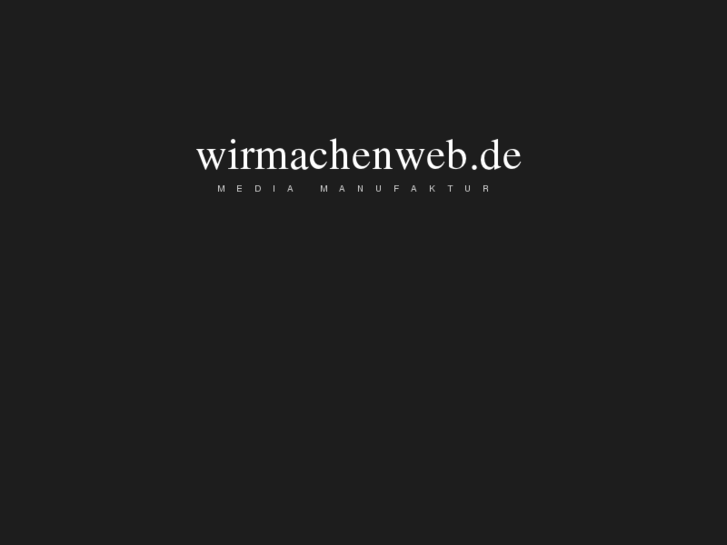 www.wirmachenweb.de