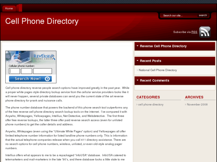 www.cell-phone-directory.com