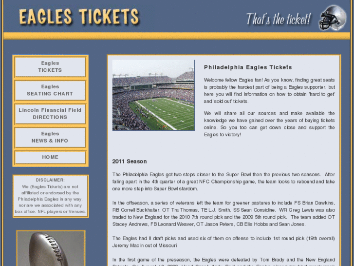 www.eagles-ticket.com