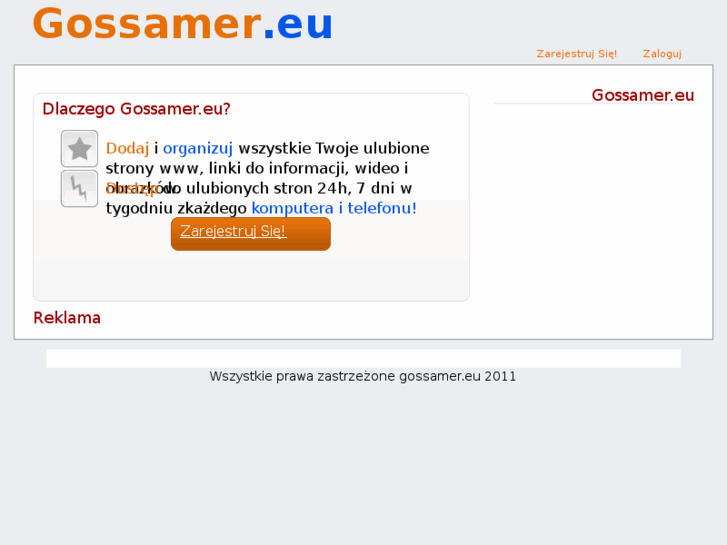 www.gossamer.eu