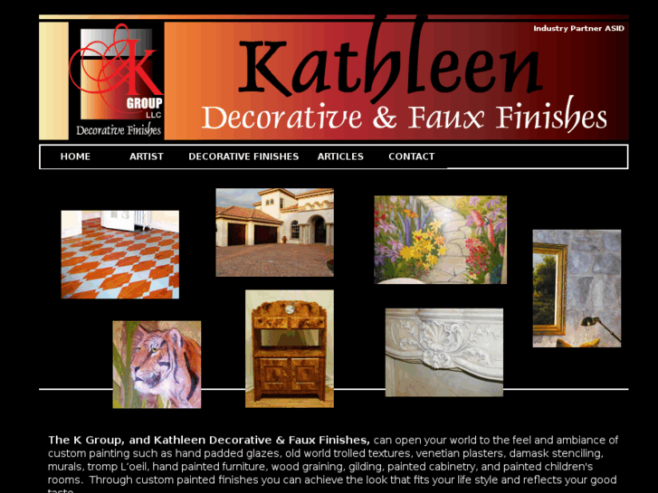 www.kathleendecorativefauxfinishes.com