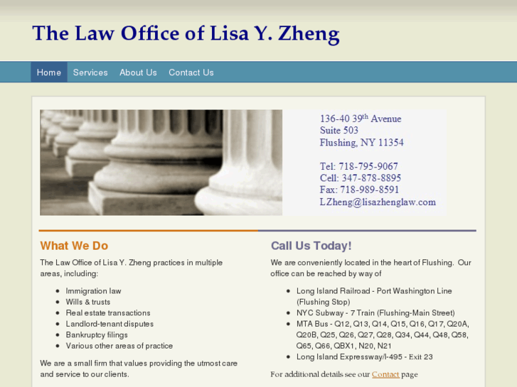 www.lisazhenglaw.com