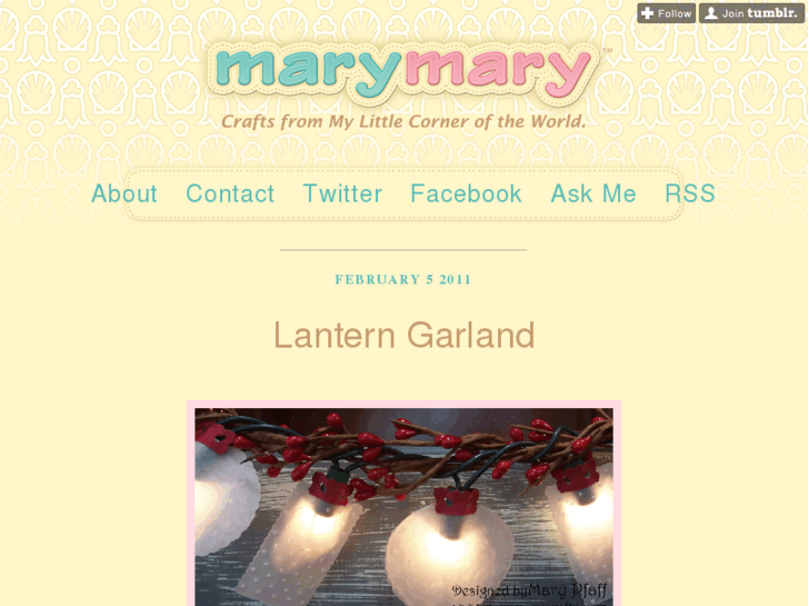 www.marymarycrafts.com