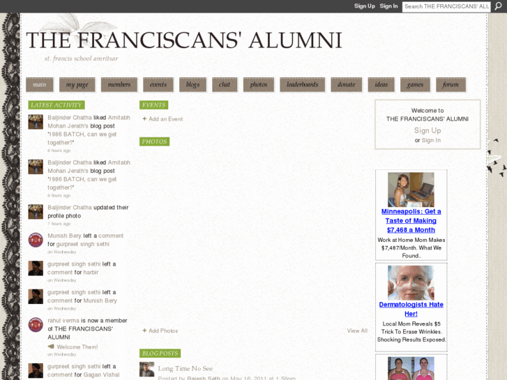 www.stfrancisalumni.com