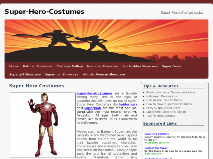 www.super-hero-costumes.biz