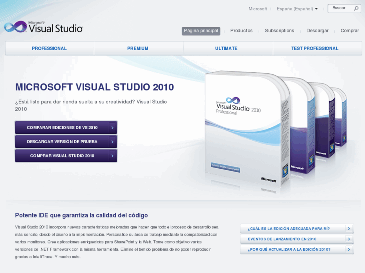 www.visualstudio2010.es