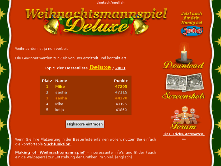 www.weihnachtsmannspiel.de