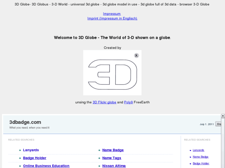 www.3d-globe.info