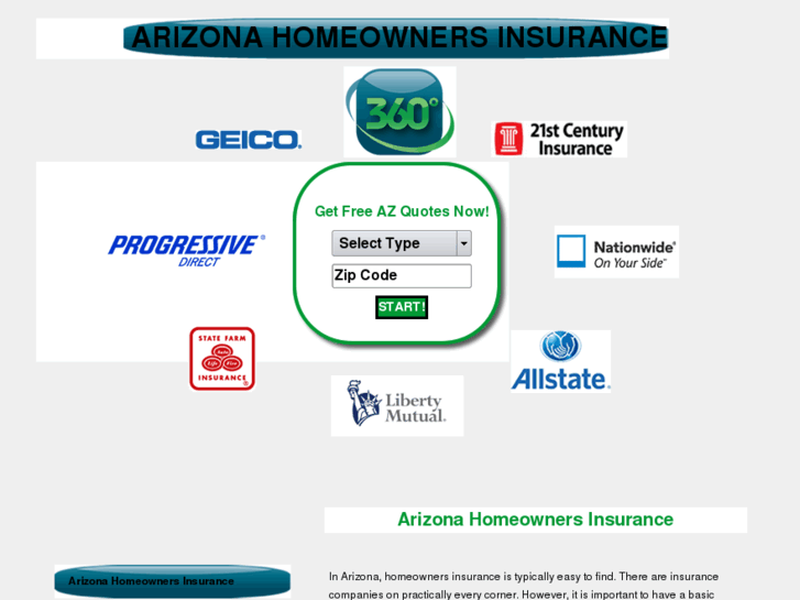 www.arizonahomeownersinsurance360.com