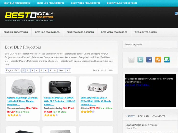 www.bestdigitalprojector.com