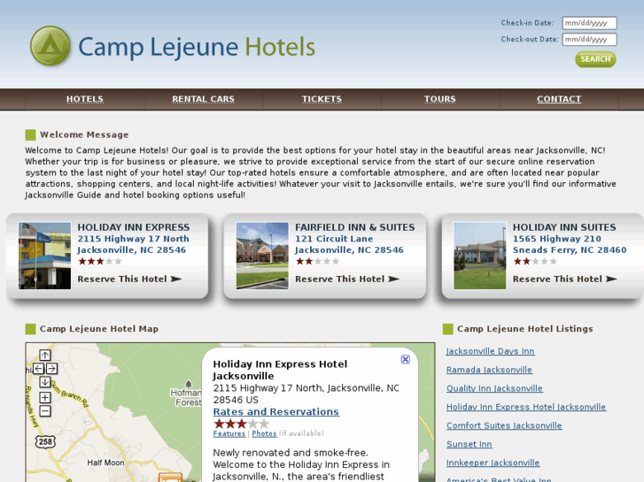 www.camplejeunehotels.com