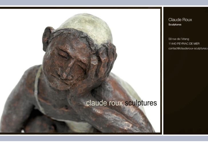 www.clauderoux-sculptures.com