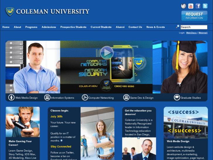 www.colemanuniversity.biz